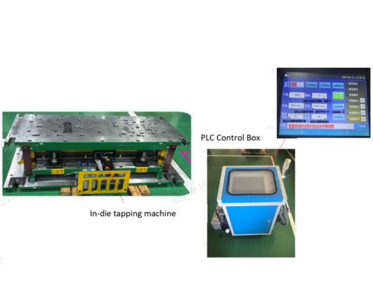 In -die taping technologie