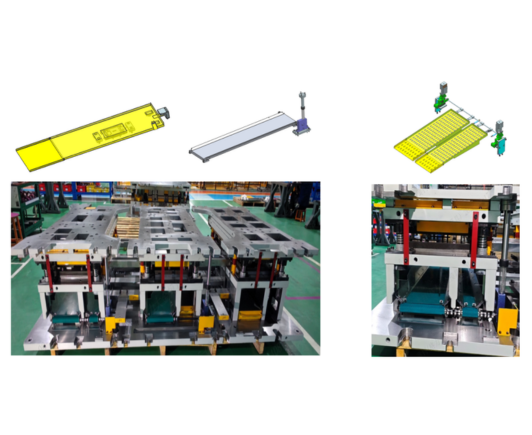 Technologie automatického vyhazování šrotu v matrici